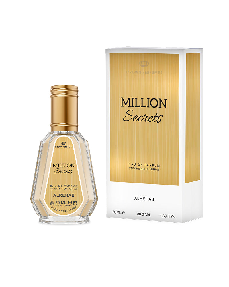 ALREHAB Million Secrets Perfume 50ML 6281110085291