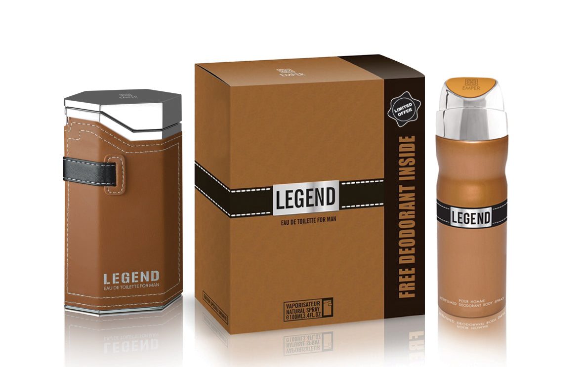 Emper LEGEND For Men 100Ml & Spry 200ML 6291103666901