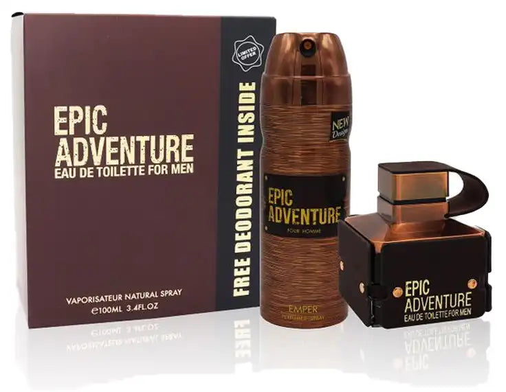 Emper EPIC ADVENTURE For Men 100ML & Spry 100ML 6291108521724
