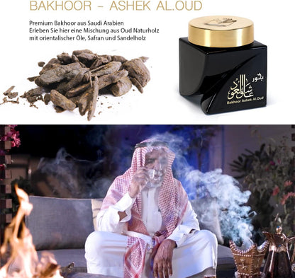 Bkhoor Ashek Al Oud Black 30G 6287015120006