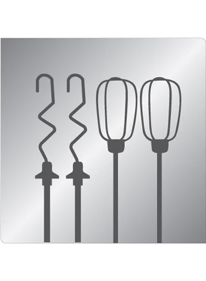 خلاط يدوي ماستر ميكس 5سرعات 425واط HM400BEG أبيض رمادي 8697975601084