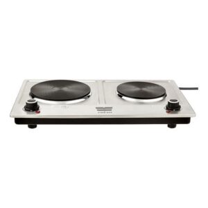 Fresh Hot Plate Double Stainless Steel 2500 W