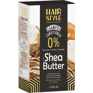 Hairstyle Zero sulfate shampoo and balsam, 2 × (500 ml)