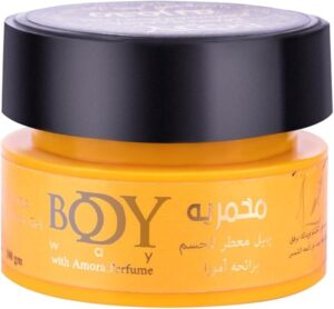 بودي واي مخمرية  للجسم مع عطر أمورا - 100 جرام 6223003501440