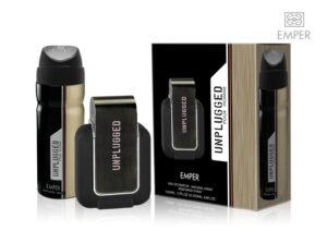 مجموعة Unplungged EDP للرجال 80 مل + بخاخ للجسم 200 مل