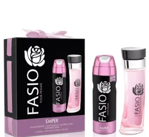 عطر فاسيو للنساء 100 مل + بخاخ للجسم 200 مل