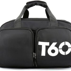 Bag T60 NEW Edition Sports/Backpack with Waterproof Shoe pocket / Black