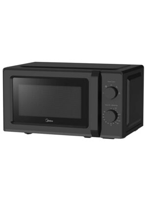 Midea Solo Microwave, 20 Liters, Black - MM7P012LV-B