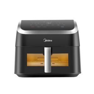 Midea Air Fryer, 9 Liters, 2200 Watts, Digital, Black, MF-CY85WK