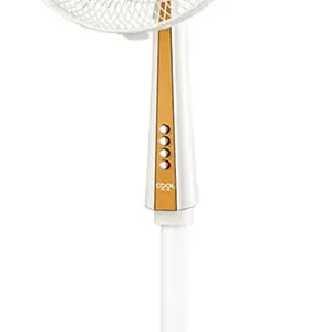 Prifix Cool Stand Fan, 17 Inch, White*Gold, SFC-170