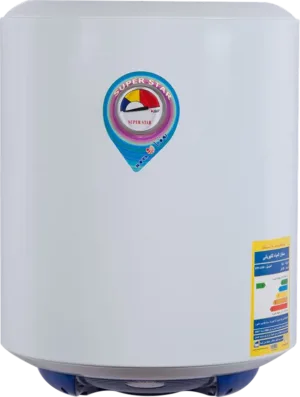 Nova Super Star Electric Water Heater, 40 Liter, Silver - EHV1240